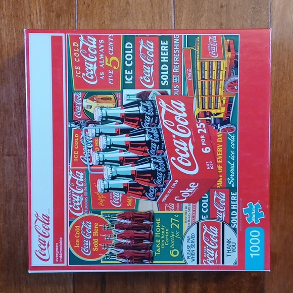 Buffalo Games Other - 🧩Coca-Cola Vintage Style 1000 Pc. Puzzle